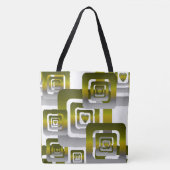 Activate My Heart Pattern Silver Tasche (Vorderseite)