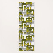 Activate My Heart Pattern Silver Yogamatte (Vorderseite)