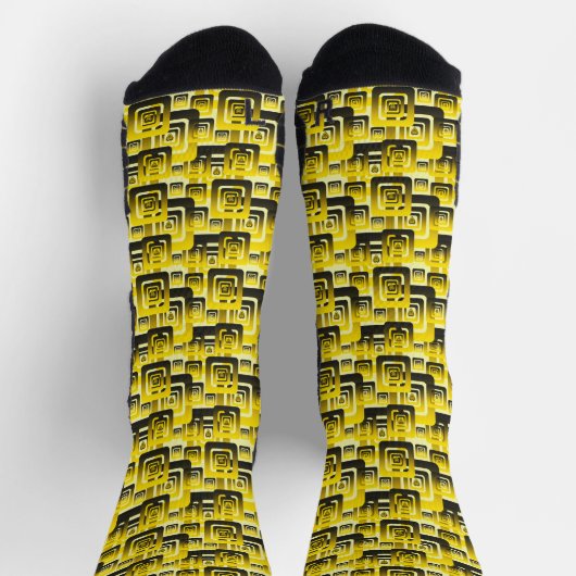Activate My Heart Pattern Socken (Oben)