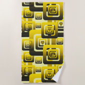 Activate My Heart Pattern Strandtuch (Vorderseite)