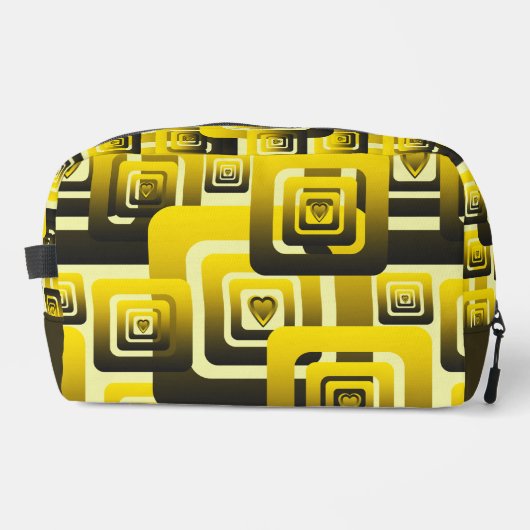 Activate My Heart Pattern Waschbeutel (Vorderseite)