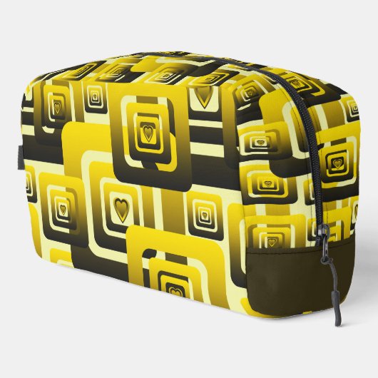 Activate My Heart Pattern Waschbeutel (Rechte Ecke)