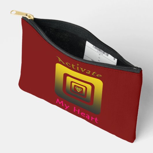 Activate My Heart Zubehörtasche (Offen)