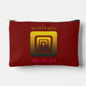 Activate My Heart Zubehörtasche (Vorderseite)