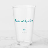 #activatekindness Pint Glass Glas (Vorderseite)