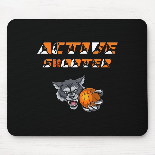Active Shooter Basketball 1 Mousepad (Vorne)