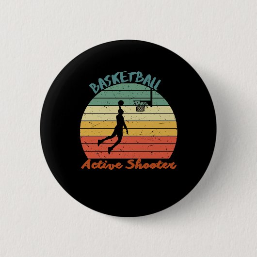 Active Shooter Basketball 8 Button (Vorderseite)