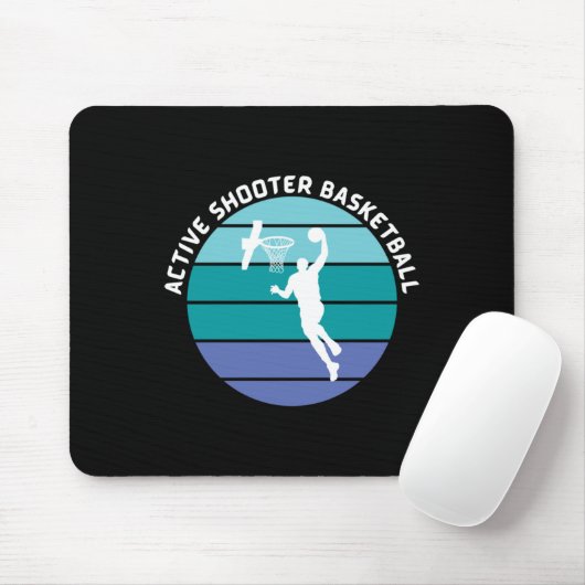 Active Shooter Basketball 9 Mousepad (Mit Mouse)