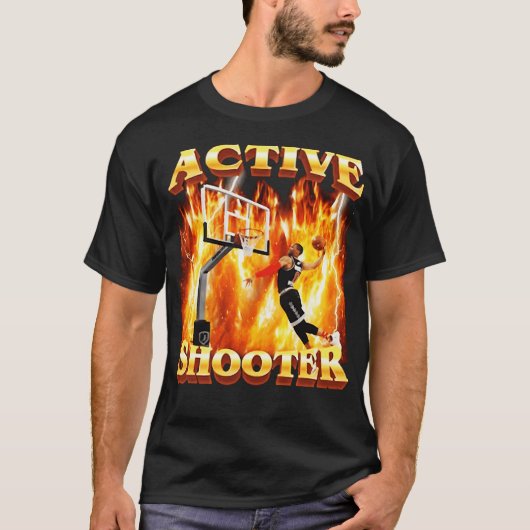 Active Shooter T-Shirt (Vorderseite)