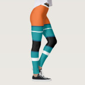 Activewear-Leggings MID "TEAMFARBE #22" Leggings (Rechts)