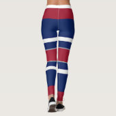 Activewear-Leggings MID "TEAMFARBE #2" Leggings (Rückseite)