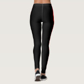 Activewear-Leggings mit rasta Streifen Leggings (Rückseite)