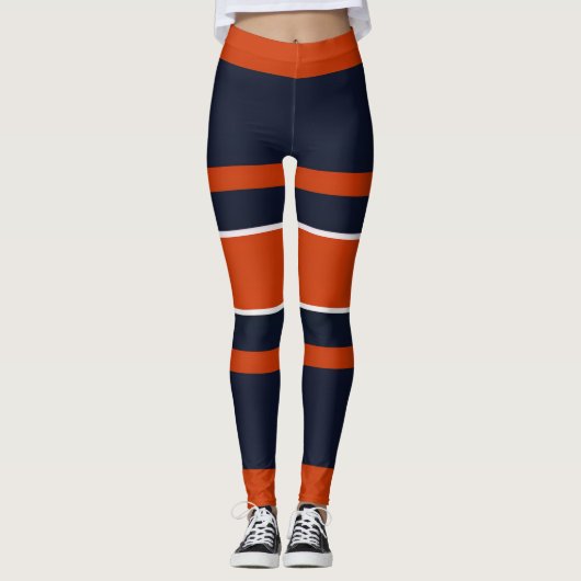 Activewear Leggings SHORTY "TEAMFARBE #4" - (Vorderseite)