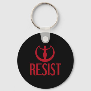 Activism Resist Goddess Astraea Logo Feminist Prix Schlüsselanhänger