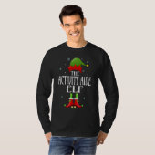 Activity Aide Elf Xmas Funny Familie Matching Chri T-Shirt (Vorne ganz)