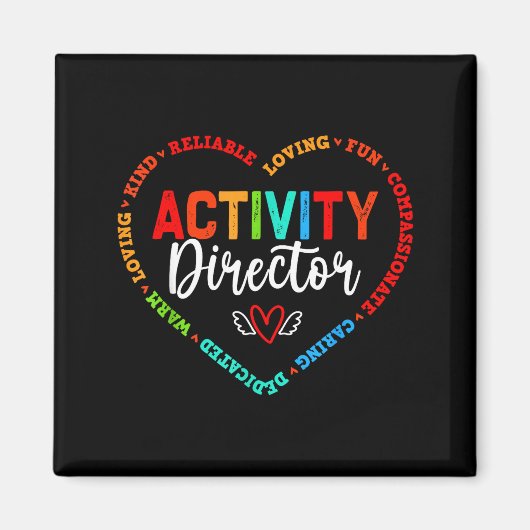 Activity Director Squad Professionals Week Magnet (Vorne)