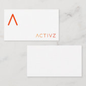 ACTIVZ Visitenkarten Visitenkarte (Vorne/Hinten)