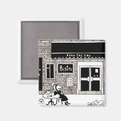 Acton Szene Magnet (Vorderseite/Rückseite)