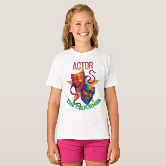 Actor - The Performer Girl's Tee (Vorne ganz)