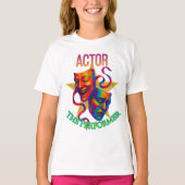 Actor - The Performer Girl's Tee (Vorderseite)