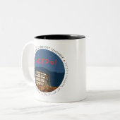 ACTPol Logo-Tasse Zweifarbige Tasse (Vorderseite Links)