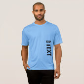 Actrawear Sport Tek Mens Moderner Big Schriftart T T-Shirt (Vorne ganz)