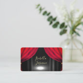 Actress actor influencer psychic  business card visitenkarte (Stehend Vorderseite)