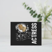 Actress Alchemy of Acting Postkarte (Stehend Vorderseite)