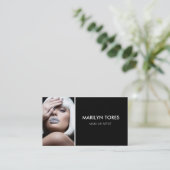 ★Actress-HairstylistModell modernes Headshot ★ Visitenkarte (Stehend Vorderseite)