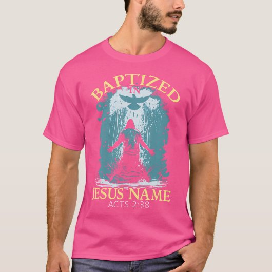 Acts 238 Wassertaufe Christlich T-Shirt (Vorderseite)