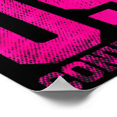 Acts 9 Conversion Bible Chapter Jersey Design Poster (Ecke)