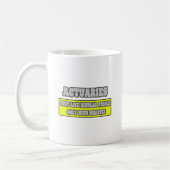 Actuaries ... Viel schlauer Kaffeetasse (Links)