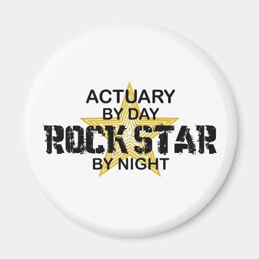 Actuary Rock Star by Night Magnet (Vorne)