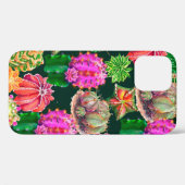 ?actus nahtlos floral pattern background, wallpap Case-Mate iPhone hülle (Rückseite (Horizontal))