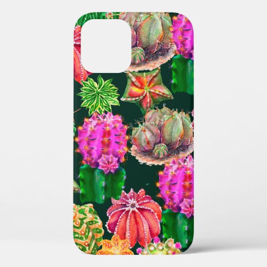?actus nahtlos floral pattern background, wallpap Case-Mate iPhone hülle (Rückseite)