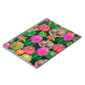 ?actus nahtlos floral pattern background, wallpap notizblock (Linke Seite)