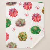 ?actus nahtlos floral pattern background, wallpap sherpadecke (Vorderseite)