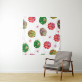 ?actus nahtlos floral pattern background, wallpap wandteppich (Beispiel (Horizontal))