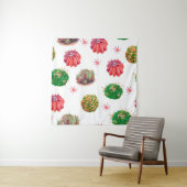 ?actus nahtlos floral pattern background, wallpap wandteppich (Beispiel)