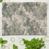 ACU Camo Camouflage Digital Kitchen Dish Towel Handtuch (Gefaltet)
