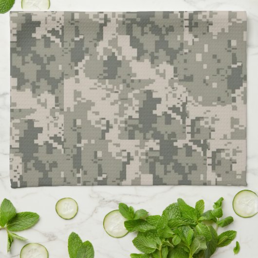 ACU Camo Camouflage Digital Kitchen Dish Towel Handtuch (Gefaltet)