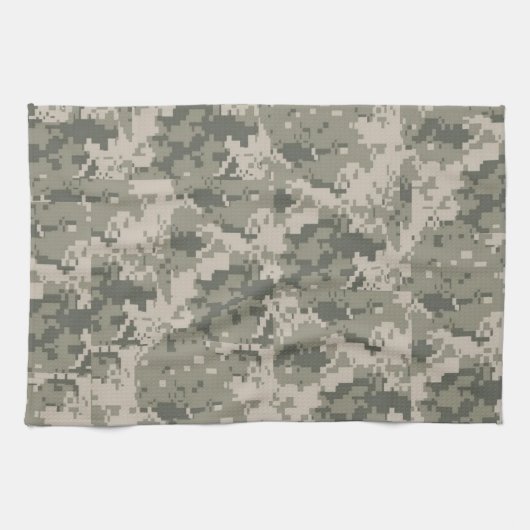 ACU Camo Camouflage Digital Kitchen Dish Towel Handtuch (Horizontal)