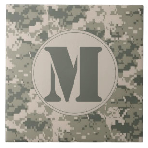 ACU Camouflage Camouflage Digital Monogram Display Fliese