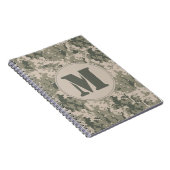 ACU Camouflage Camouflage Monogram, Initial Note B Notizblock (Rechte Seite)
