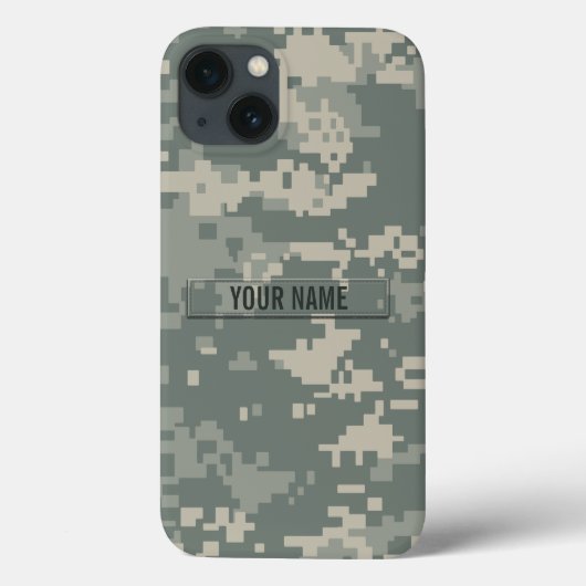 ACU Camouflage der Armee anpassbar Case-Mate iPhone Hülle (Rückseite)