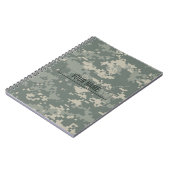 ACU Camouflage der Armee anpassbar Notizblock (Linke Seite)