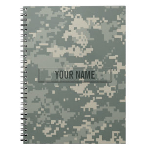 ACU Camouflage der Armee anpassbar Notizblock