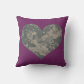 Acu Military Uniform Troops Camo Camouflage Kissen (Rückseite)