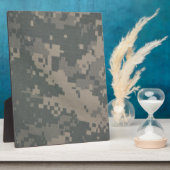Acu Pattern Camouflage Troops Digital Art Peace Fotoplatte (Seite)