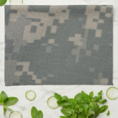 Acu Pattern Camouflage Troops Digital Art Peace Handtuch (Gefaltet)